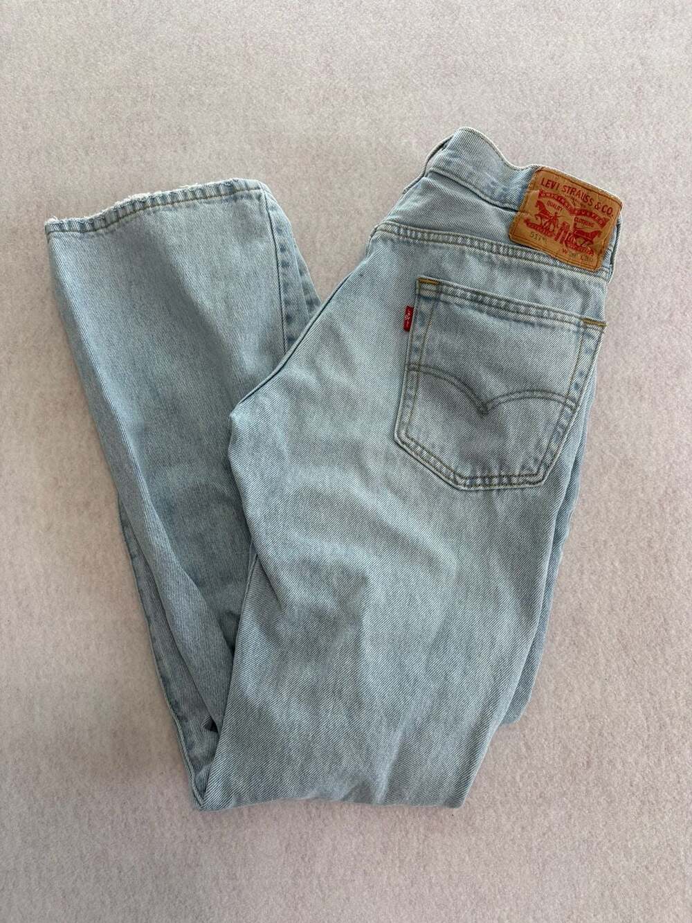 Levi's 517 Bootcut Light Wash Jeans